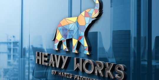 Σχεδιασμός Λογοτύπου Heavy Works by Haris Patounis