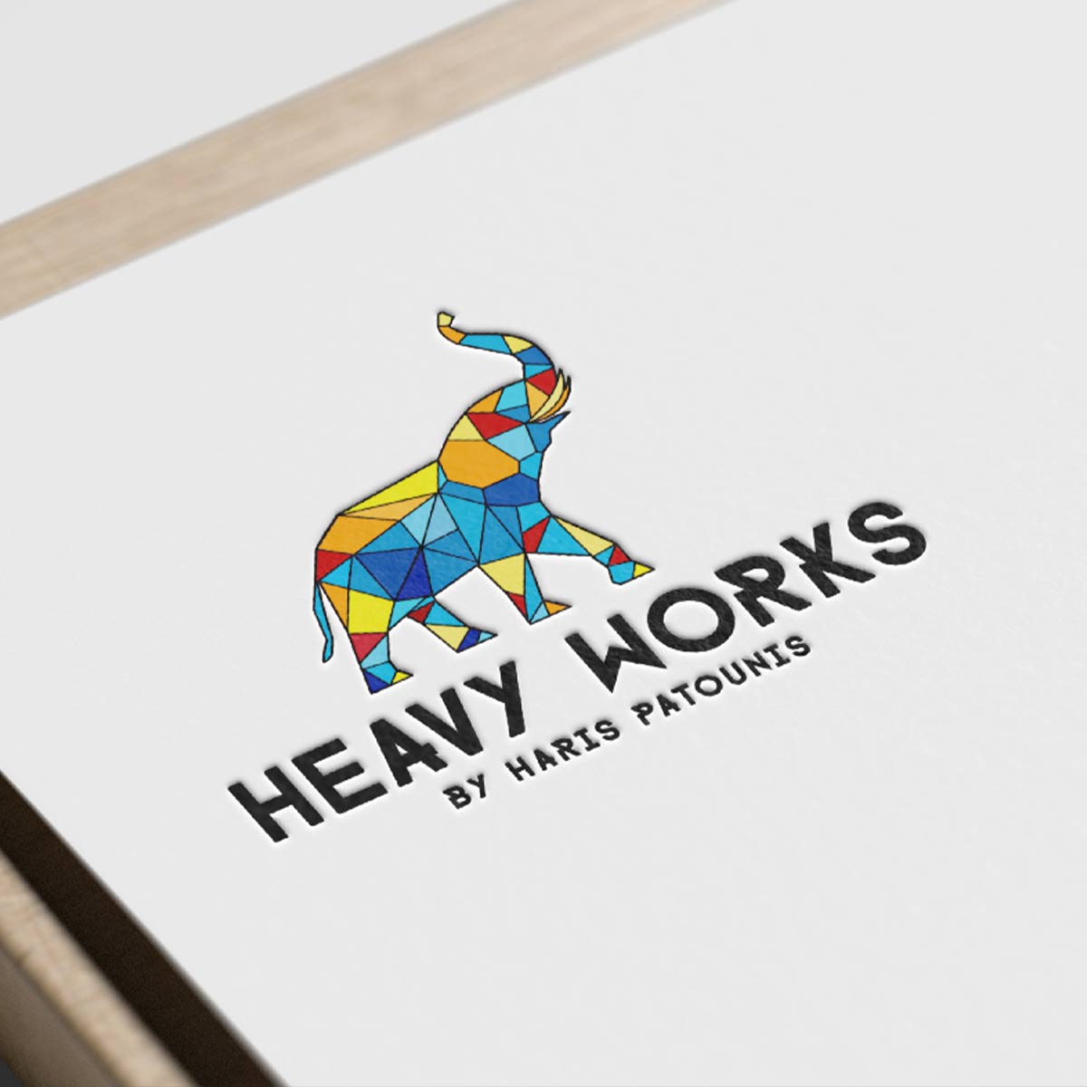 Σχεδιασμός Λογοτύπου Heavy Works by Haris Patounis