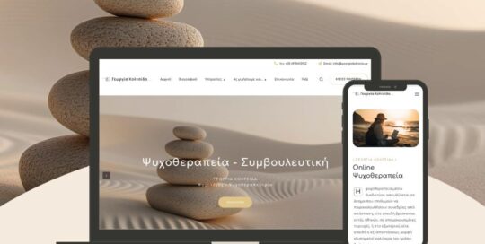Κατασκευή ιστοσελίδας για την ψυχολόγο Γεωργία Κολτσίδα